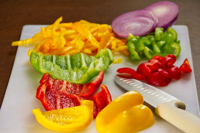 LV Taco | Fresh Cut Peppers